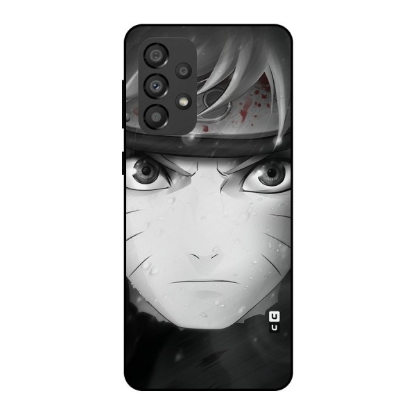 Naruto Monochrome Metal Back Case for Galaxy A33 5G