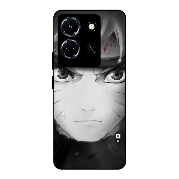 Naruto Monochrome Metal Back Case for Infinix Note 30 5G