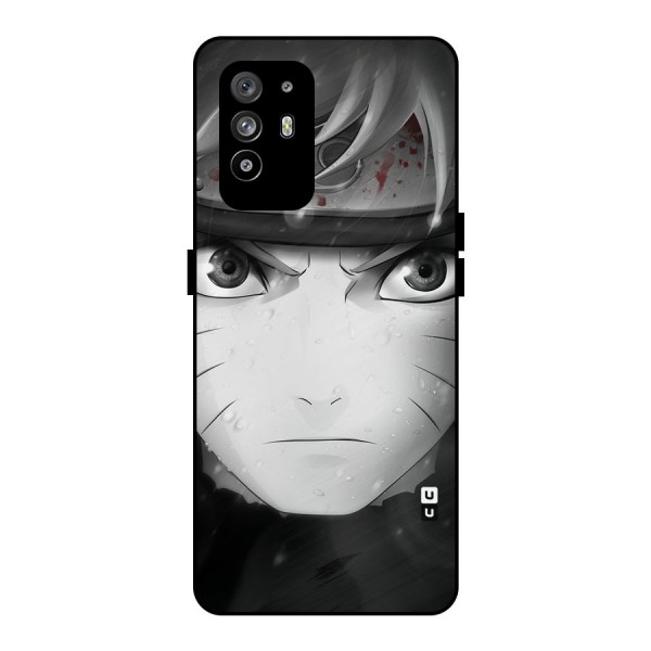 Naruto Monochrome Metal Back Case for Oppo F19 Pro Plus 5G