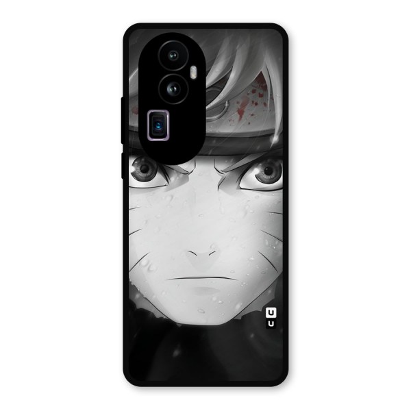 Naruto Monochrome Metal Back Case for Oppo Reno10 Pro Plus