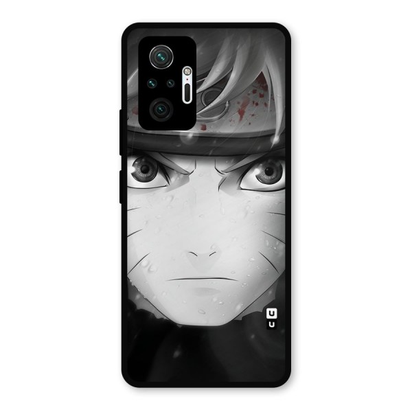 Naruto Monochrome Metal Back Case for Redmi Note 10 Pro Max
