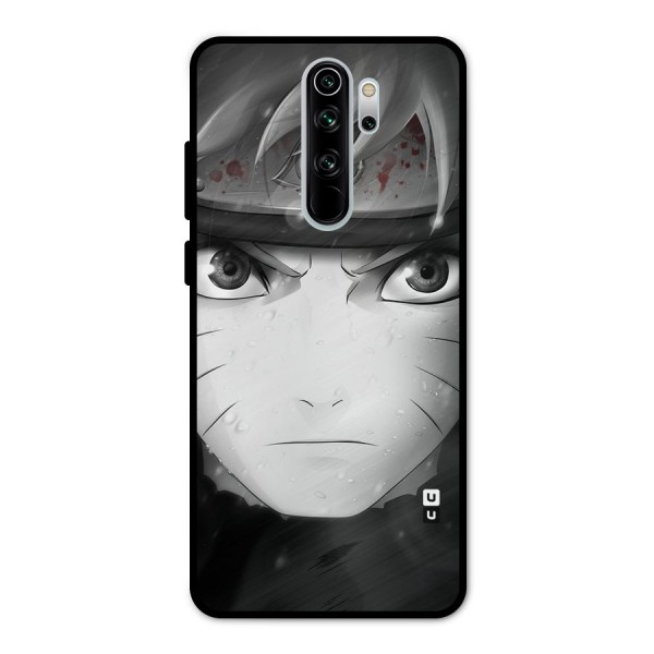 Naruto Monochrome Metal Back Case for Redmi Note 8 Pro
