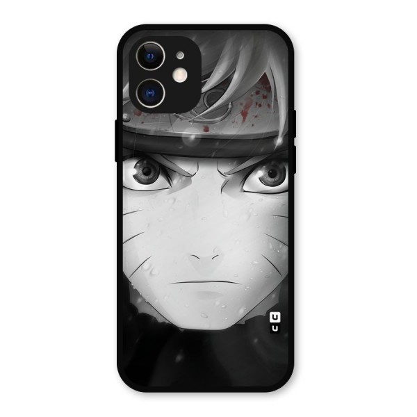 Naruto Monochrome Metal Back Case for iPhone 12