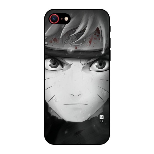 Naruto Monochrome Metal Back Case for iPhone SE 2020