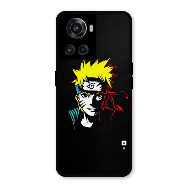 Naruto Pen Sketch Art Metal Back Case for OnePlus 10R