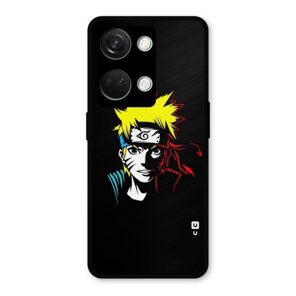 Naruto Pen Sketch Art Metal Back Case for OnePlus Nord 3