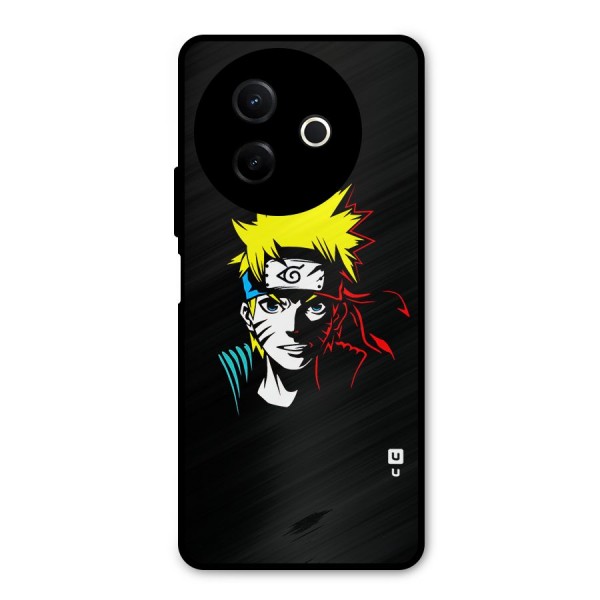 Naruto Pen Sketch Art Metal Back Case for Vivo Y39
