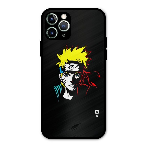 Naruto Pen Sketch Art Metal Back Case for iPhone 11 Pro Max