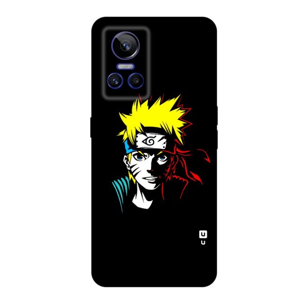 Naruto Pen Sketch Art Original Polycarbonate Back Case for Realme GT Neo 3