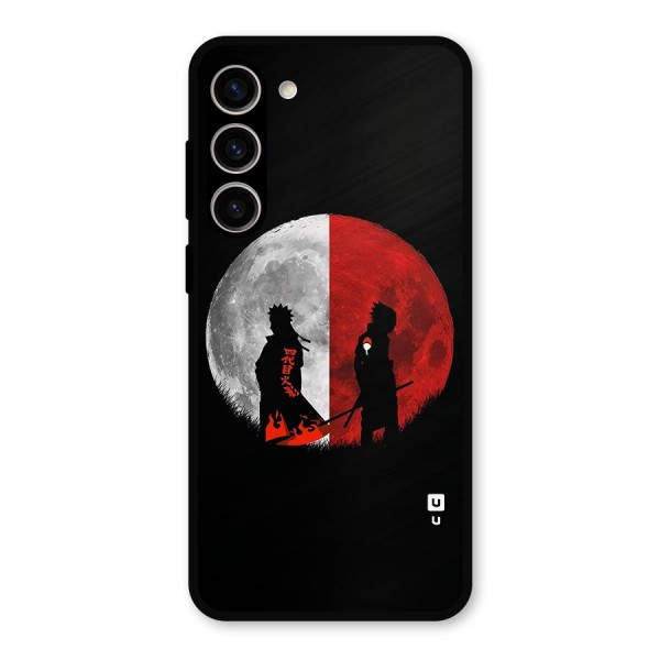 Naruto Shadow Hokage Moon Metal Back Case for Galaxy S23 Plus