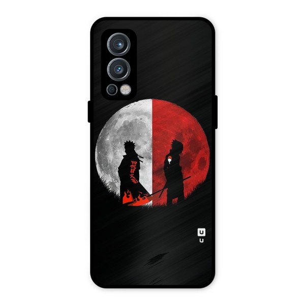 Naruto Shadow Hokage Moon Metal Back Case for OnePlus Nord 2 5G