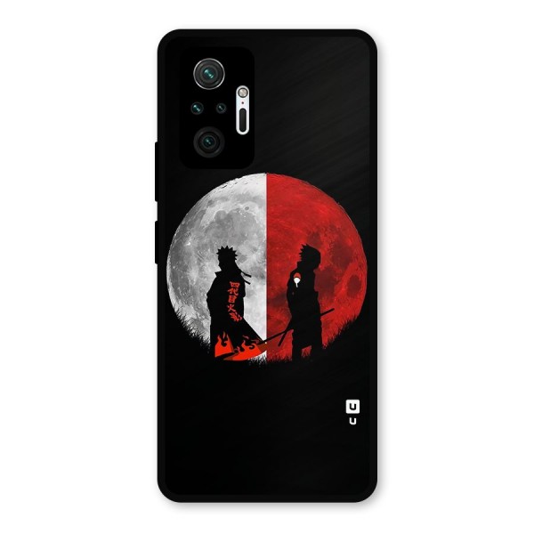 Naruto Shadow Hokage Moon Metal Back Case for Redmi Note 10 Pro