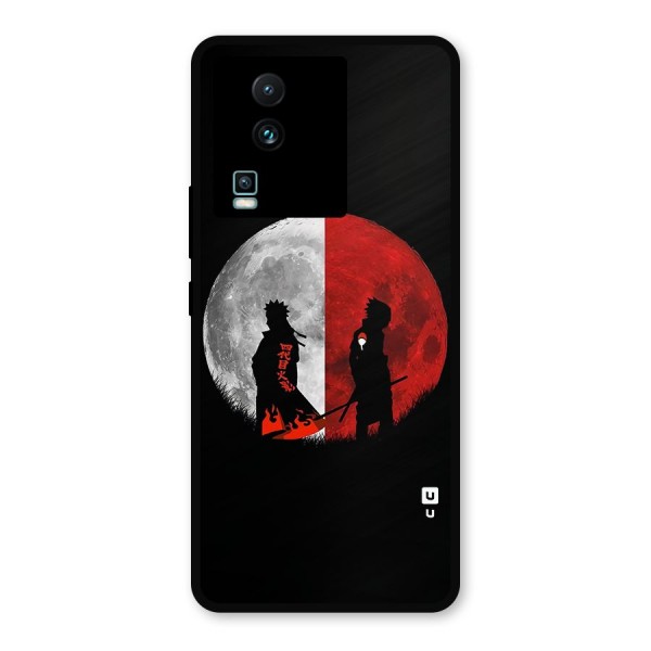 Naruto Shadow Hokage Moon Metal Back Case for iQOO Neo 7