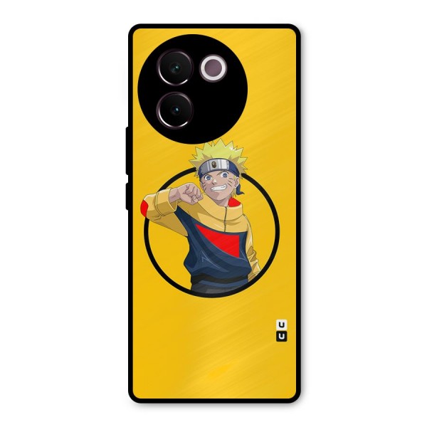 Naruto Sports Art Metal Back Case for Vivo V30e