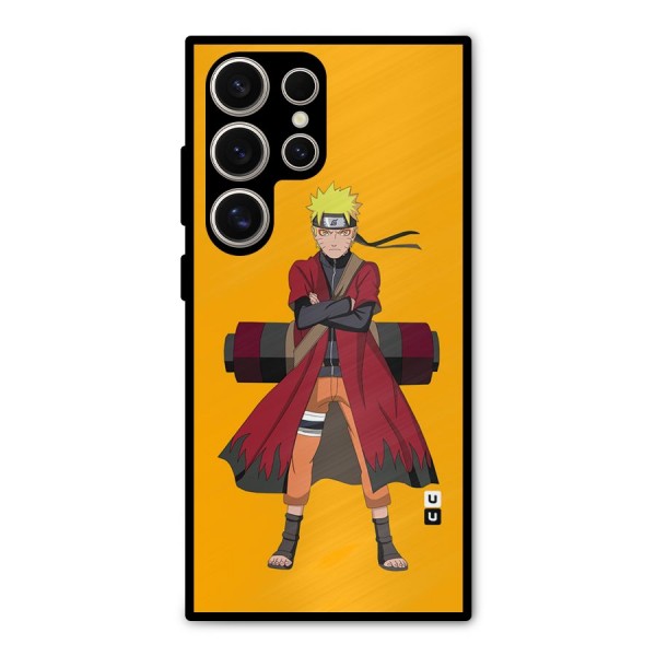 Naruto Uzumaki Art Metal Back Case for Galaxy S24 Ultra