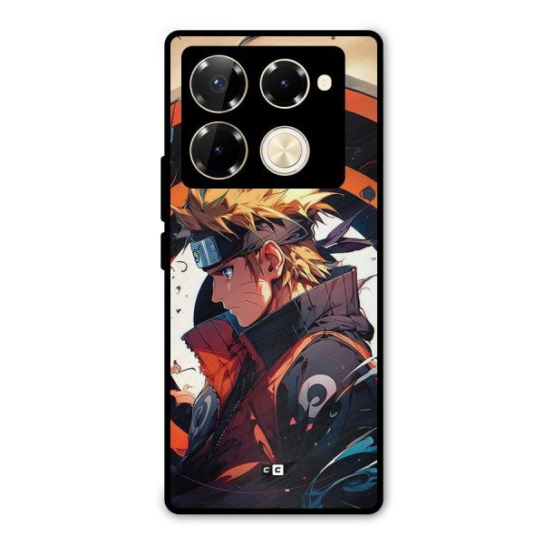 Naruto Uzumaki Combat Metal Back Case for Infinix Note 40 Pro