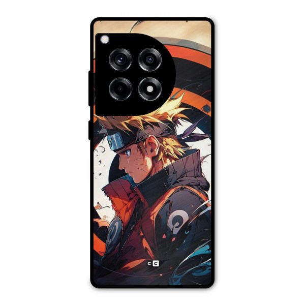Naruto Uzumaki Combat Metal Back Case for OnePlus 12R
