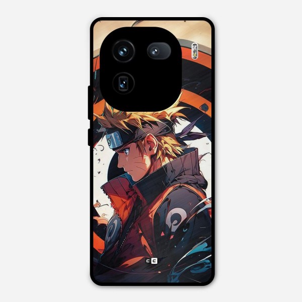 Naruto Uzumaki Combat Metal Back Case for iQOO 12