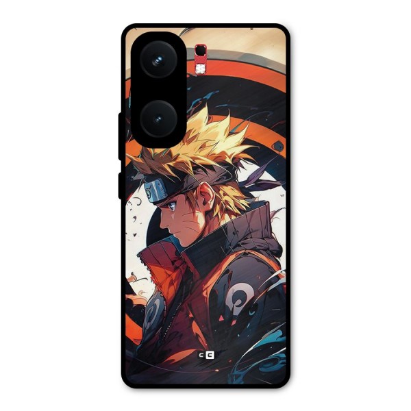 Naruto Uzumaki Combat Metal Back Case for iQOO Neo 9 Pro
