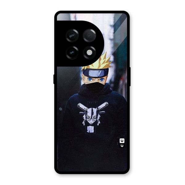 Naruto Uzumaki Cool Anime Glass Back Case for OnePlus 11R