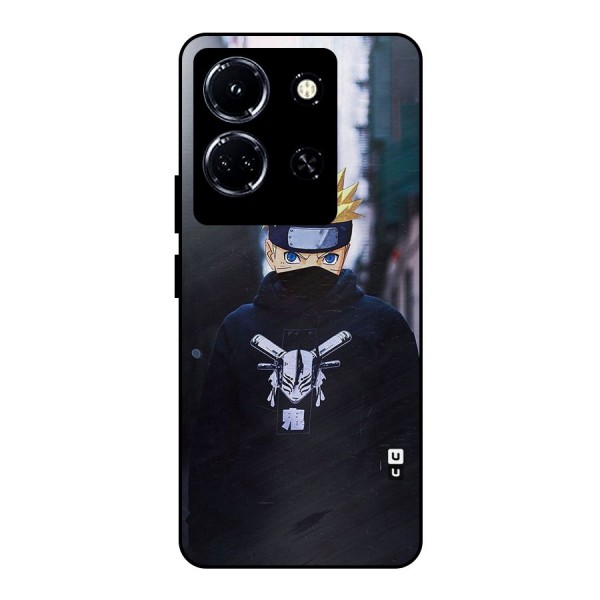 Naruto Uzumaki Cool Anime Metal Back Case for Infinix Note 30 5G