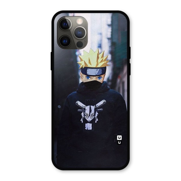 Naruto Uzumaki Cool Anime Metal Back Case for iPhone 12 Pro