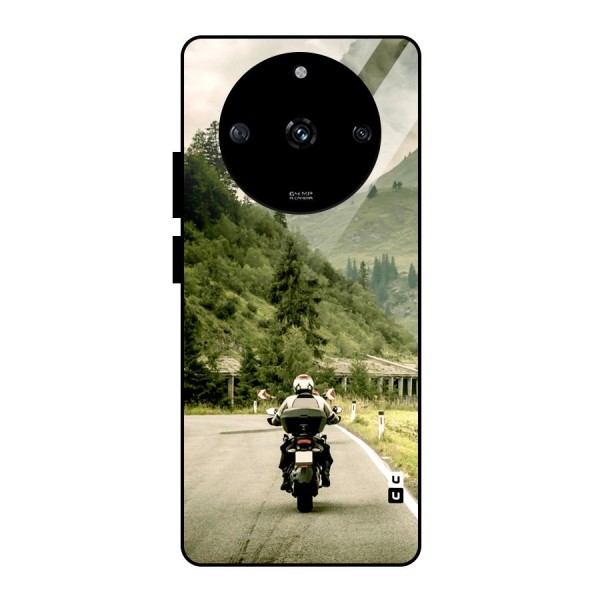 Nature Bike Glass Back Case for Realme Narzo 60 5G