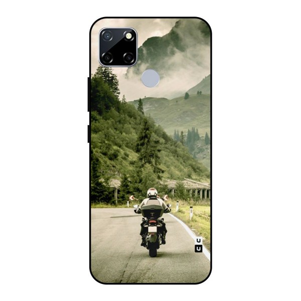 Nature Bike Metal Back Case for Realme Narzo 30A