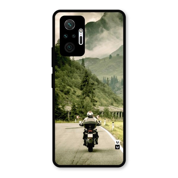 Nature Bike Metal Back Case for Redmi Note 10 Pro