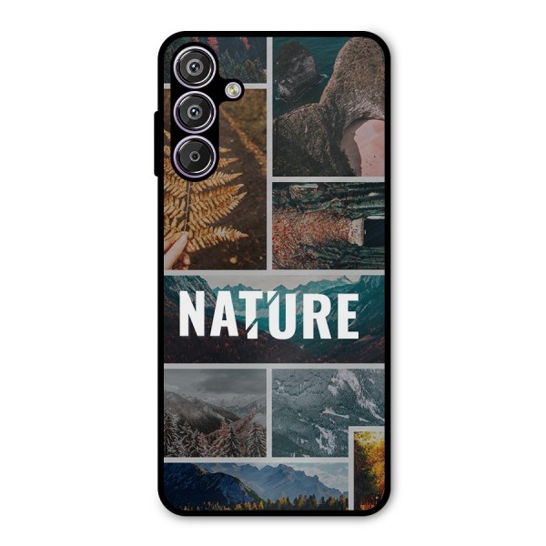 Nature Travel Metal Back Case for Galaxy F15