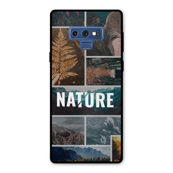 Nature Travel Metal Back Case for Galaxy Note 9