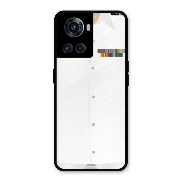 Navy Uniform Metal Back Case for OnePlus 10R