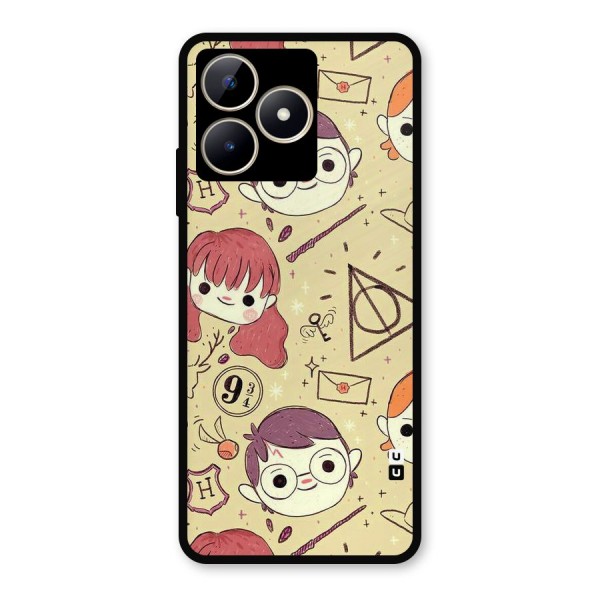 Nerds Metal Back Case for Realme Narzo N53