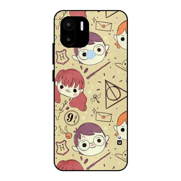 Nerds Metal Back Case for Redmi A1+