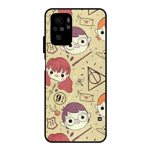 Nerds Metal Back Case for Redmi Note 10S