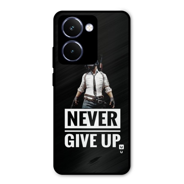 Never Giveup Metal Back Case for Realme P3 Ultra