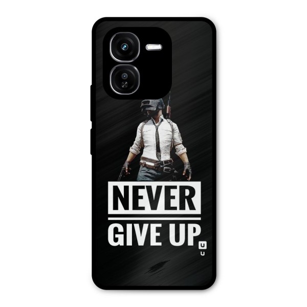 Never Giveup Metal Back Case for iQOO Z9x