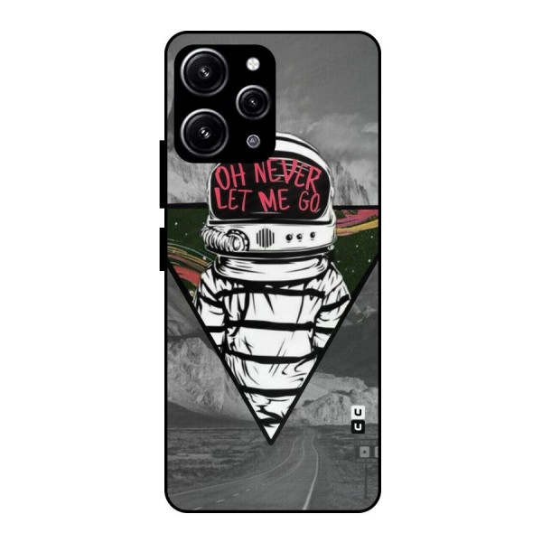 Never Let Me Go Glass Back Case for Redmi 12 4G