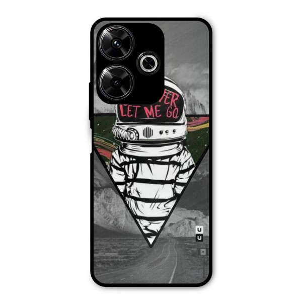 Never Let Me Go Metal Back Case for Redmi 13 5G