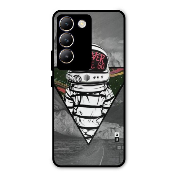Never Let Me Go Metal Back Case for Vivo Y200e