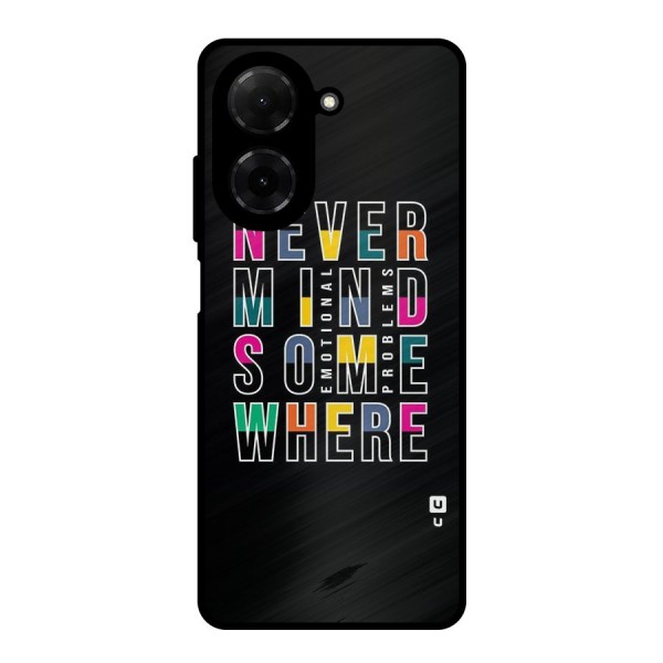 Nevermind Somewhere Metal Back Case for Poco C71