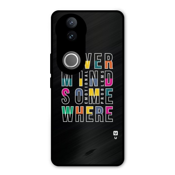 Nevermind Somewhere Metal Back Case for Vivo V50e