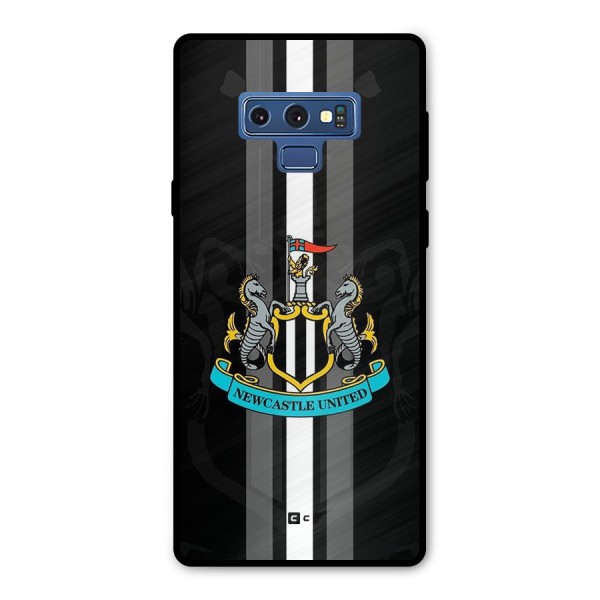 New Castle United Metal Back Case for Galaxy Note 9