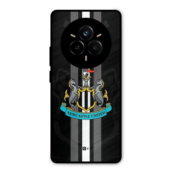New Castle United Metal Back Case for Realme 14 Pro Plus