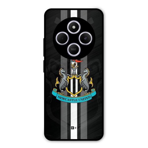 New Castle United Metal Back Case for Redmi A4