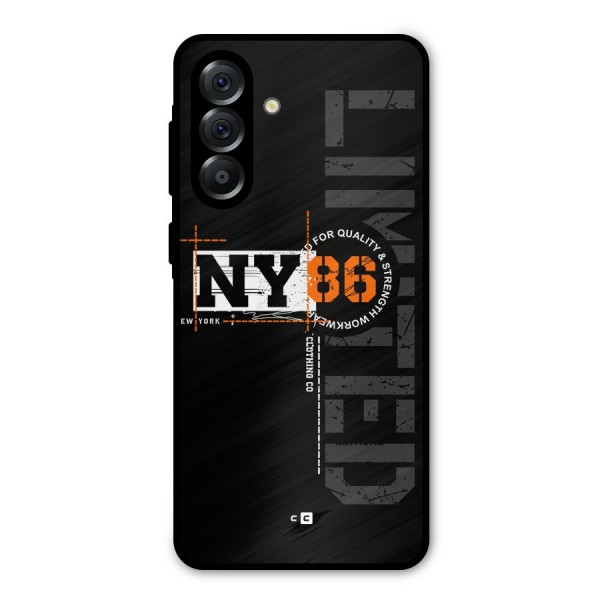 New York Limited Metal Back Case for Galaxy A36