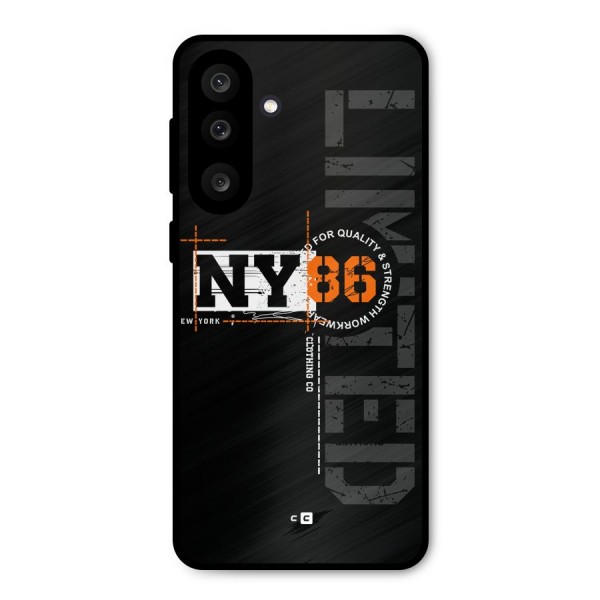 New York Limited Metal Back Case for Galaxy M56