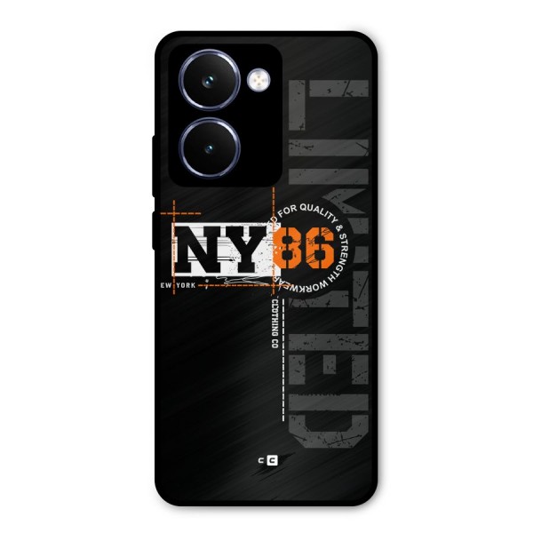New York Limited Metal Back Case for Realme P3 Ultra