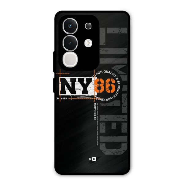 New York Limited Metal Back Case for iQOO Z10x