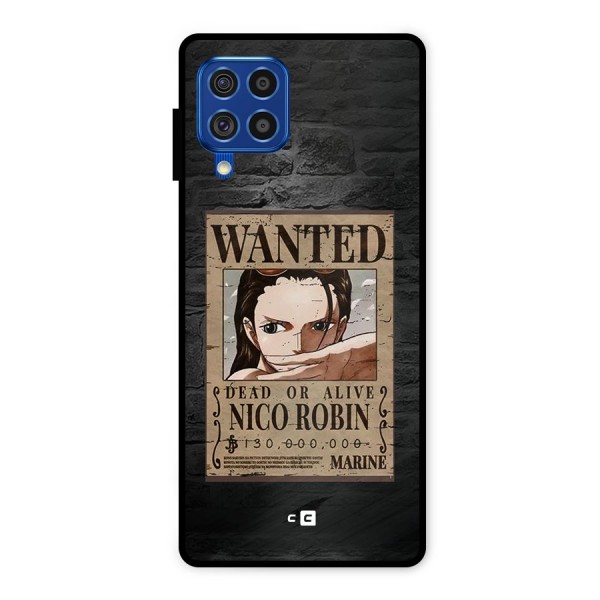 Nico Robin Wanted Metal Back Case for Galaxy F62